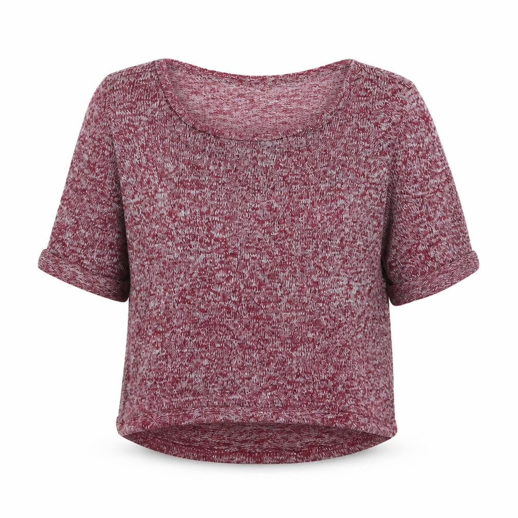 Womens UK Size 14 New Look Red Basic T-Shirt