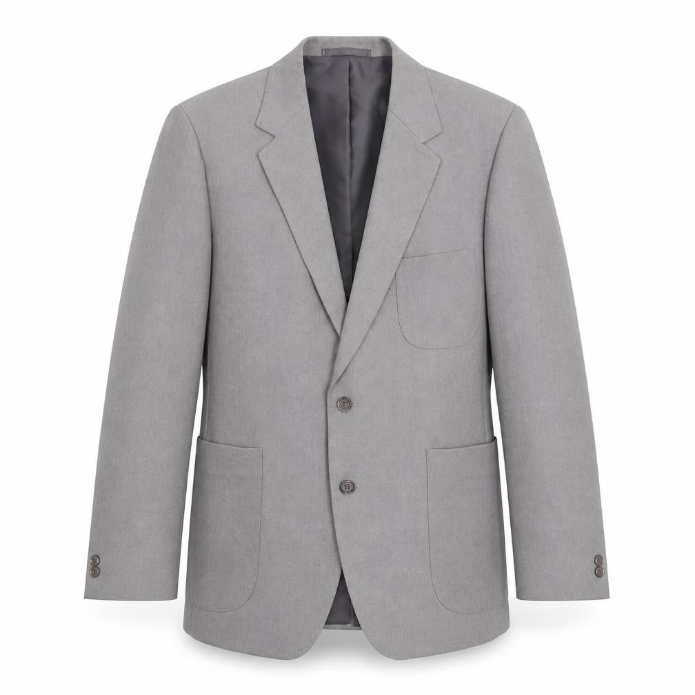 Mens UK Size 40 Preworn Regular Grey Suit Jacket