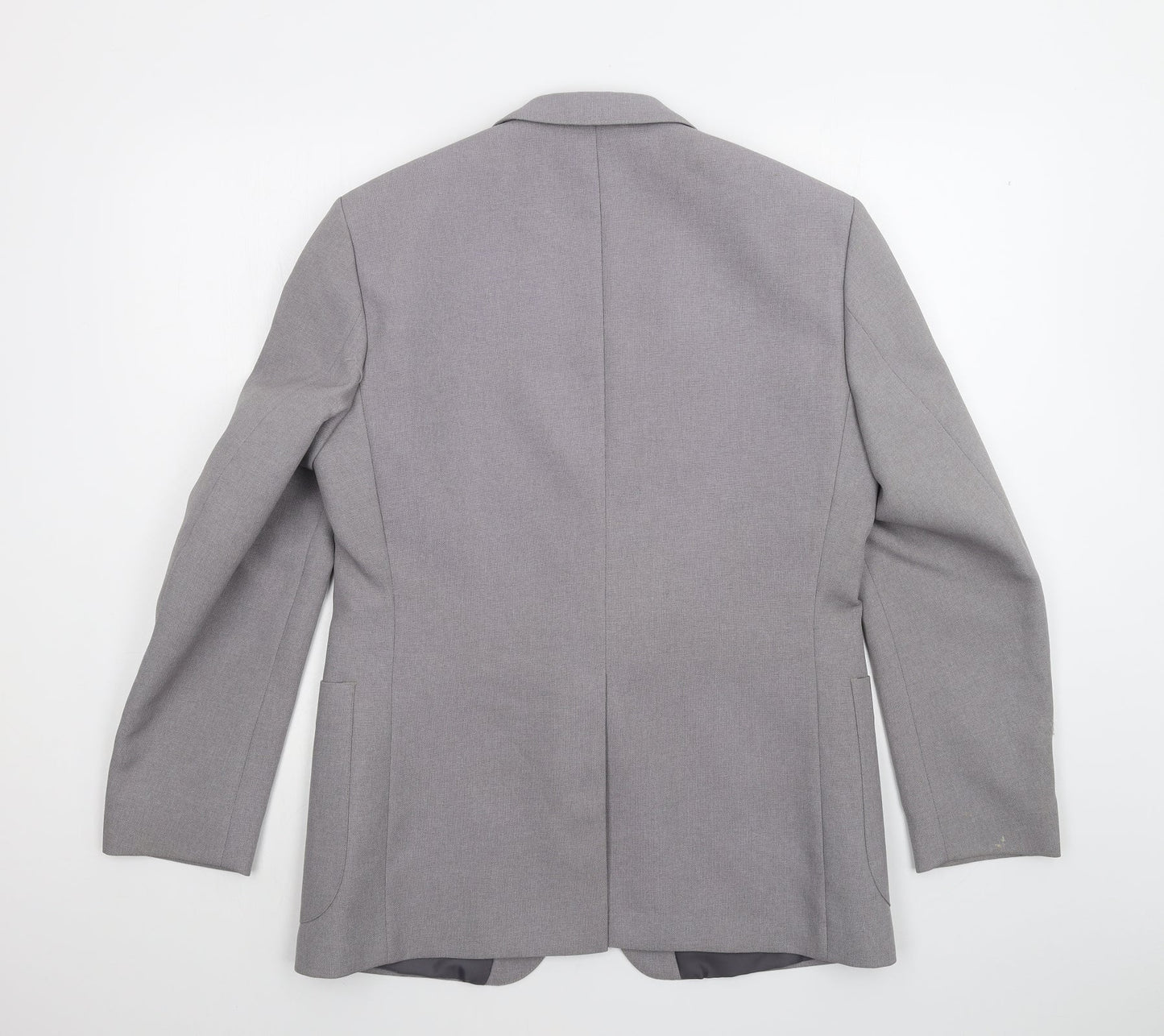 Mens UK Size 40 Preworn Regular Grey Suit Jacket