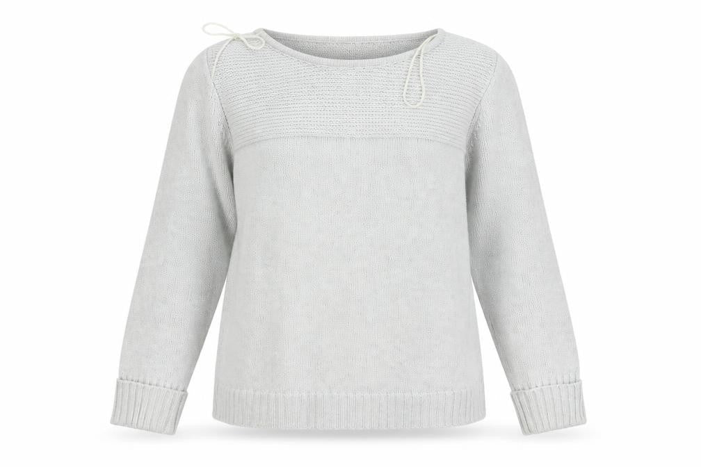 Womens UK Size 14 Papaya Grey Pullover Jumper