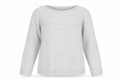 Womens UK Size 14 Papaya Grey Pullover Jumper