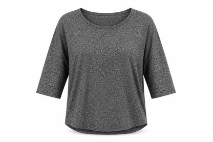 Womens UK Size 8 Select Grey Basic T-Shirt