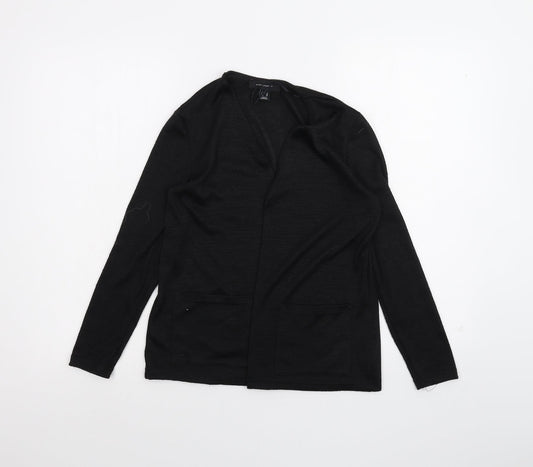 Womens UK Size 4 Atmosphere Black Cardigan Jumper
