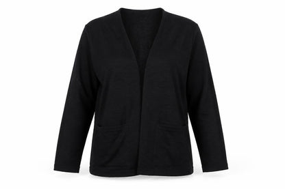Womens UK Size 4 Atmosphere Black Cardigan Jumper