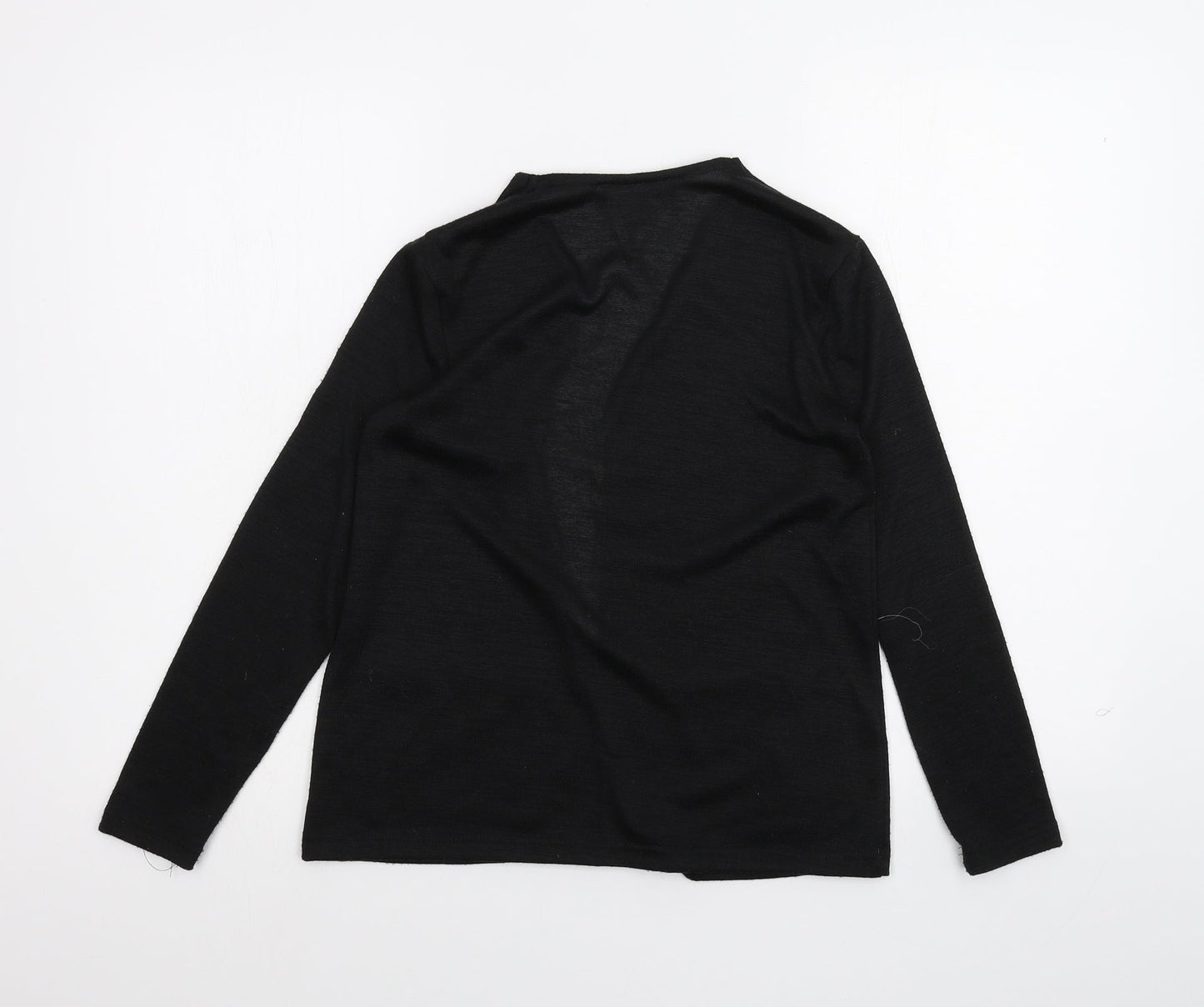 Womens UK Size 4 Atmosphere Black Cardigan Jumper