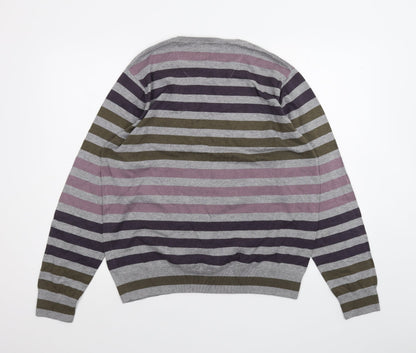 Womens UK Size L Marks and Spencer Grey Pullover Jumper
