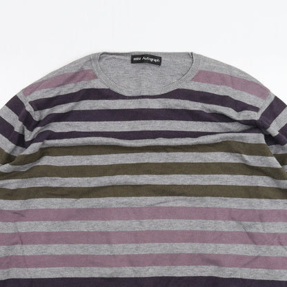 Womens UK Size L Marks and Spencer Grey Pullover Jumper
