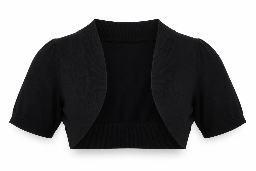 Womens UK Size 12 Bay Black Cardigan Jumper