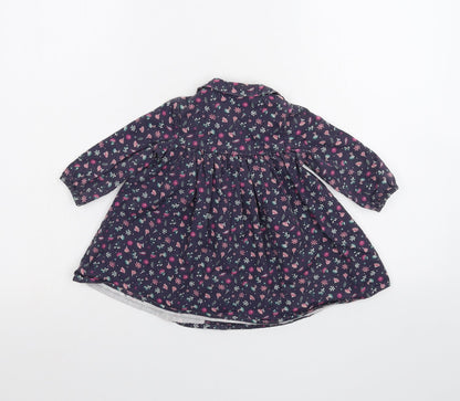 Nutmeg Baby Blue   A-Line  Size 6-9 Months