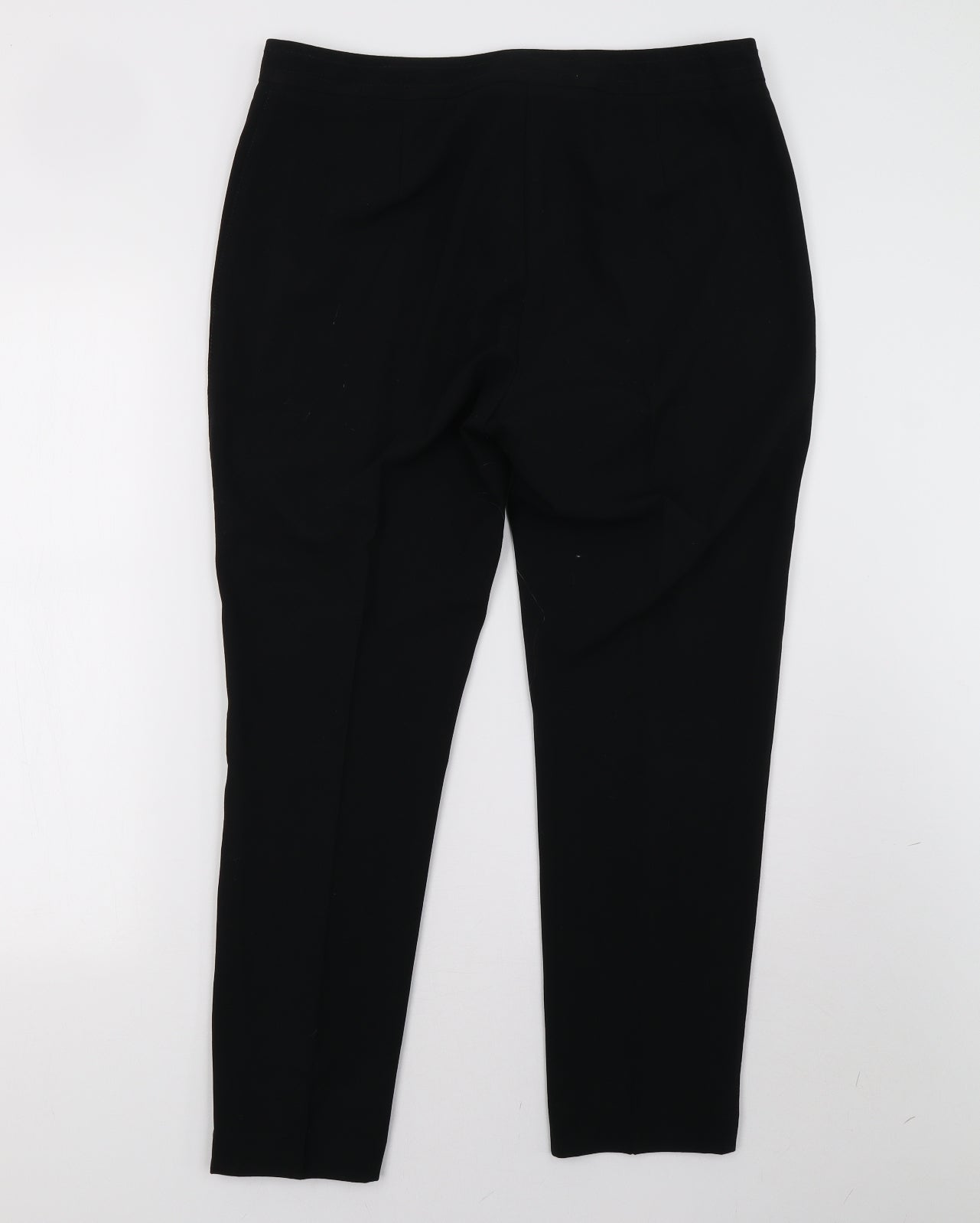 Womens UK Size 14 Marks and Spencer Regular Fit  Black Trousers