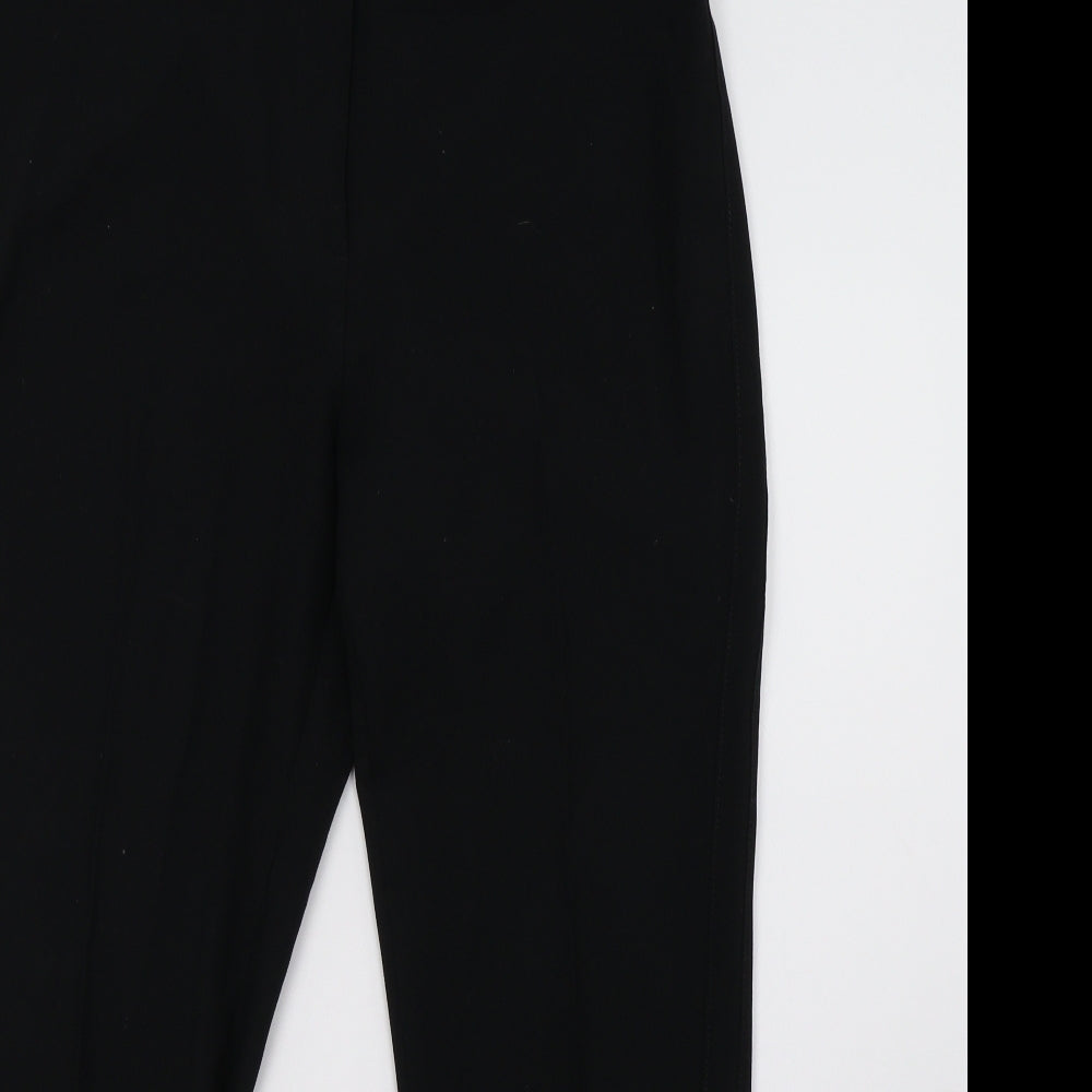 Womens UK Size 14 Marks and Spencer Regular Fit  Black Trousers