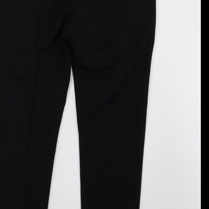 Womens UK Size 14 Marks and Spencer Regular Fit  Black Trousers
