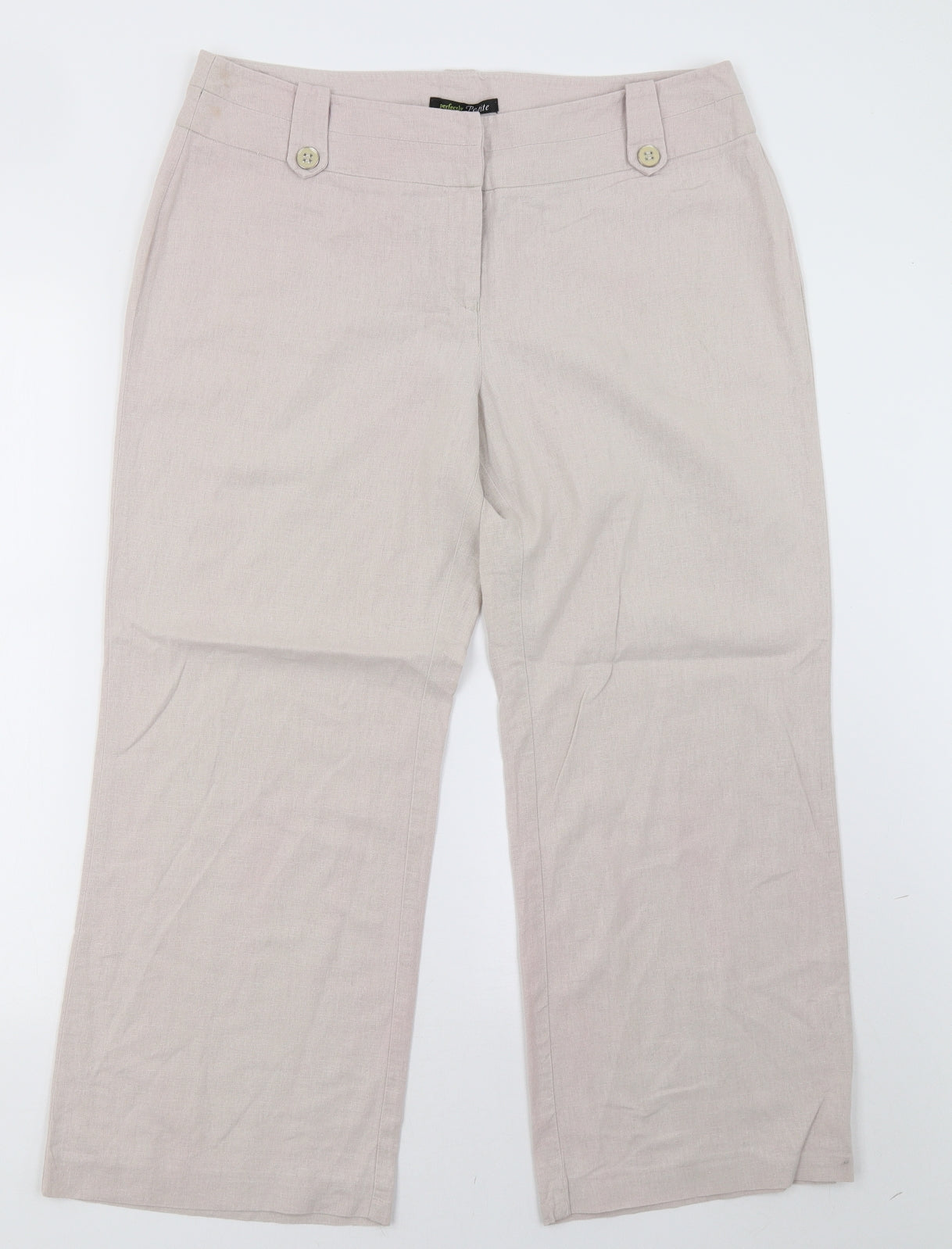 George Womens Pink   Trousers  Size 14 L26 in