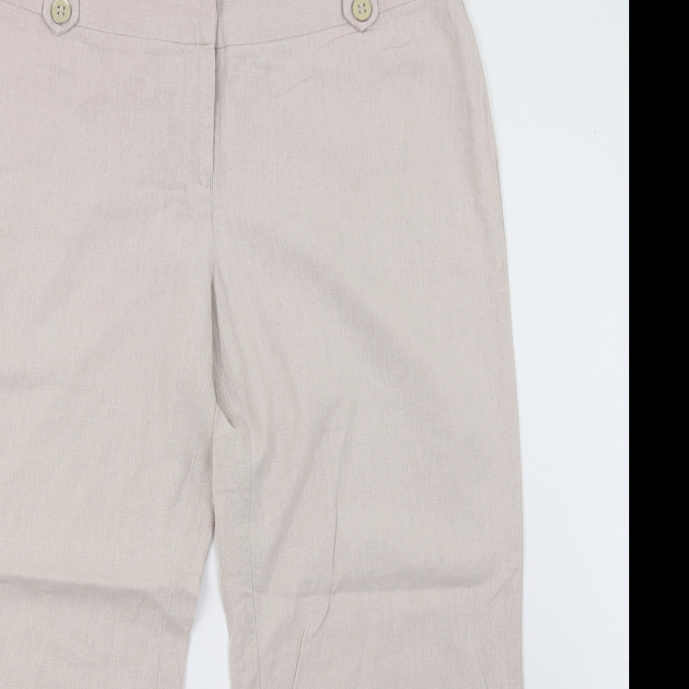 George Womens Pink   Trousers  Size 14 L26 in