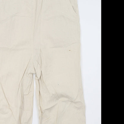Womens UK Size 12 EWM Regular Fit  Beige Trousers
