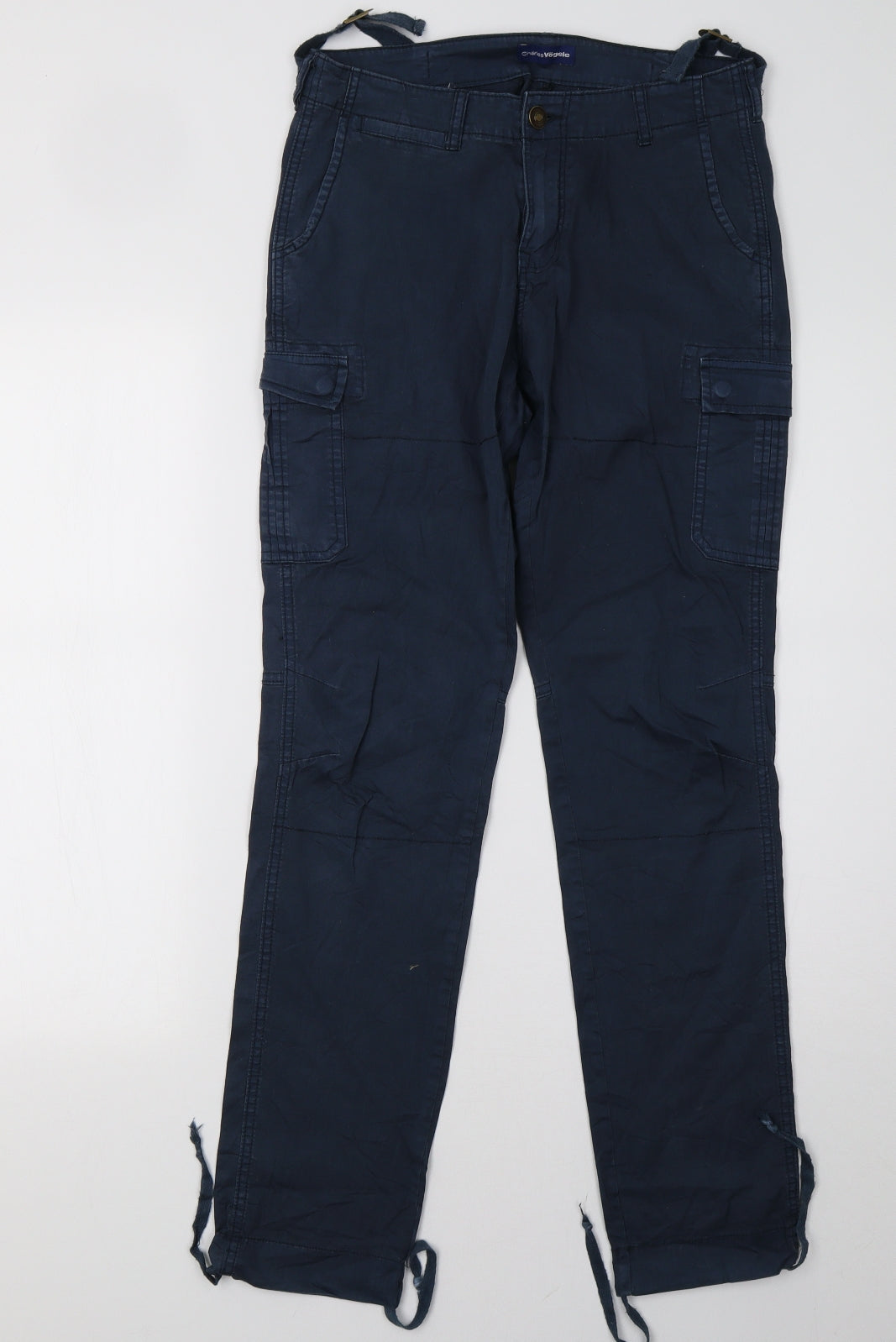 charles vogele Womens Blue   Trousers  Size 10 L30 in