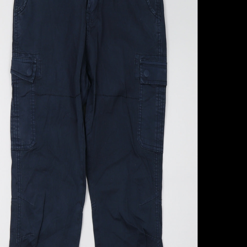 charles vogele Womens Blue   Trousers  Size 10 L30 in