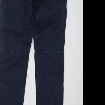 charles vogele Womens Blue   Trousers  Size 10 L30 in