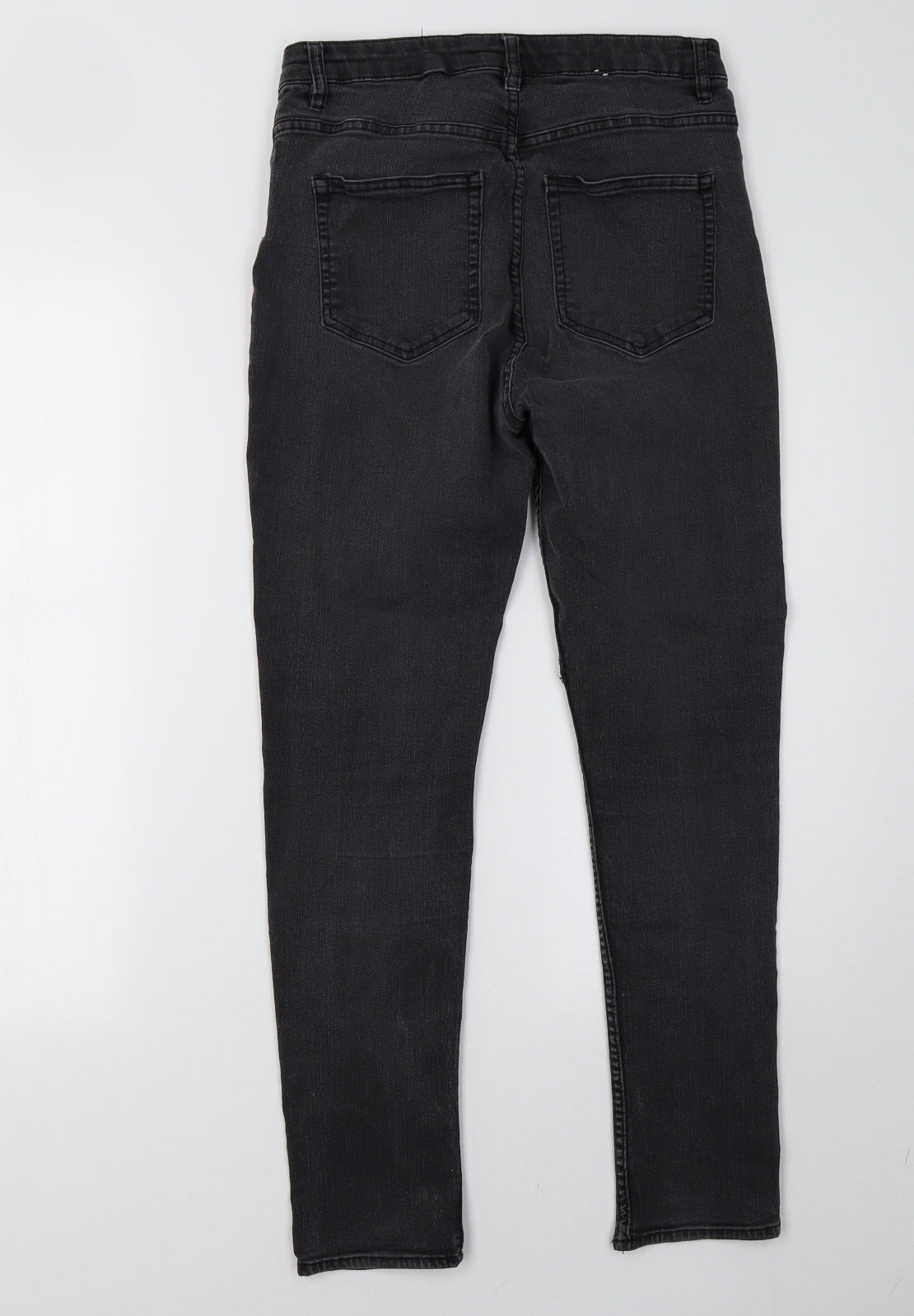 Womens UK Size 8 H&M Regular Fit  Grey Trousers