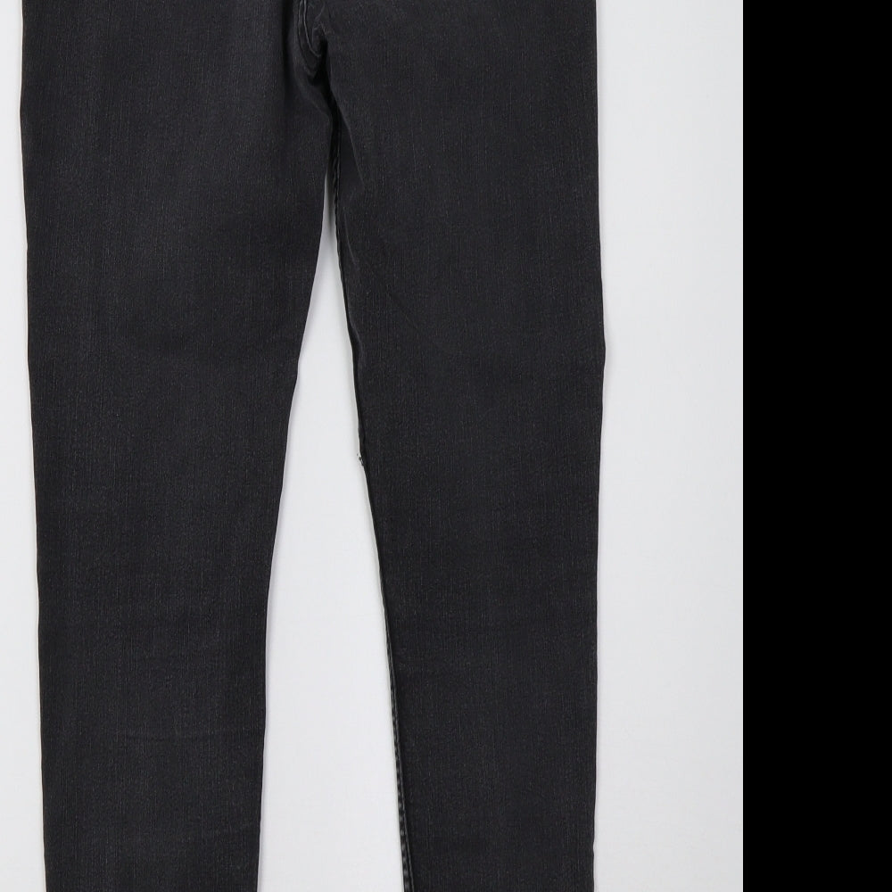 Womens UK Size 8 H&M Regular Fit  Grey Trousers