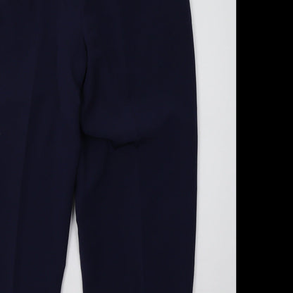 lenvol Womens Blue   Trousers  Size 8 L29 in