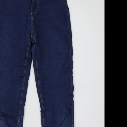 Womens UK Size 10 In Extenso Regular Fit Skinny Blue Jeans