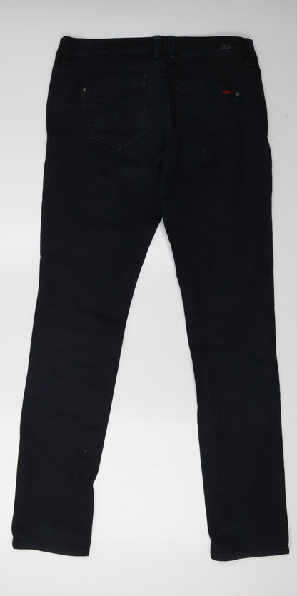unique denim goods Womens Black  Denim Straight Jeans Size 42 L32 in