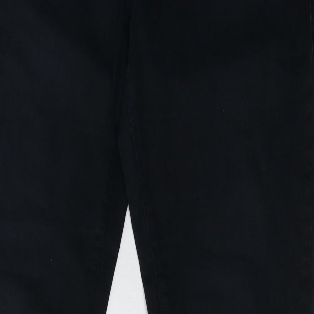 unique denim goods Womens Black  Denim Straight Jeans Size 42 L32 in