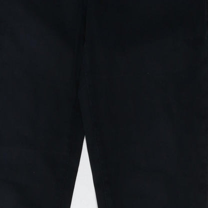 unique denim goods Womens Black  Denim Straight Jeans Size 42 L32 in