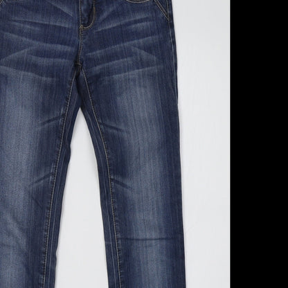 your Womens Blue  Denim Skinny Jeans Size 6 L28 in