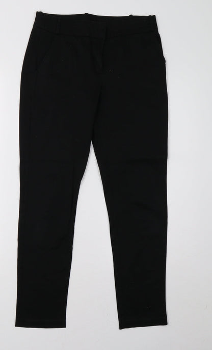 Primark Womens Black   Trousers  Size 8 L27 in