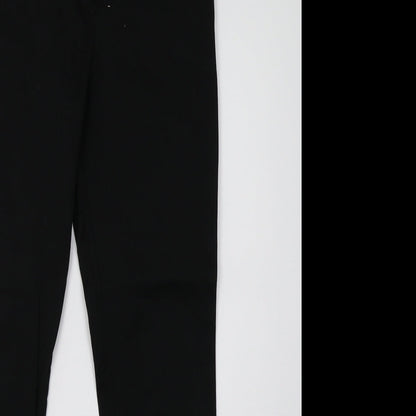 Primark Womens Black   Trousers  Size 8 L27 in