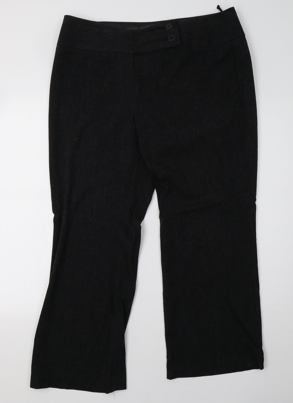 Womens UK Size 16 Marks and Spencer Regular Fit  Grey Trousers
