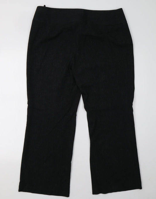 Womens UK Size 16 Marks and Spencer Regular Fit  Grey Trousers