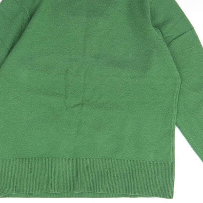Womens UK Size M Filati Green Pullover Jumper