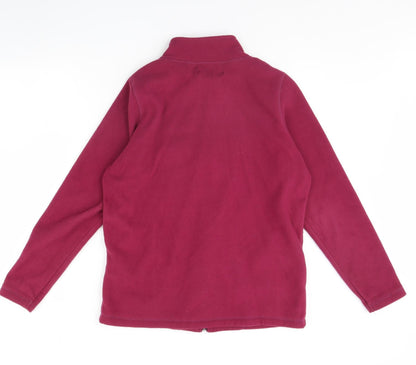 Anthology Womens Pink  Fleece Jacket  Size 12