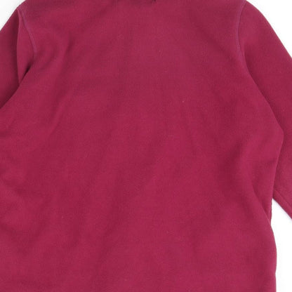 Anthology Womens Pink  Fleece Jacket  Size 12