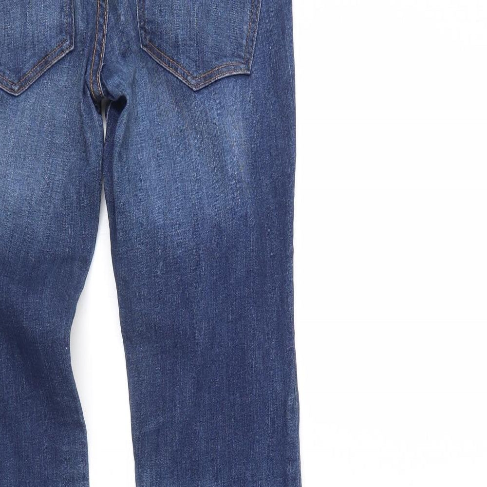 &Denim Womens Blue  Denim Skinny Jeans Size 6 L31 in