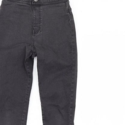 m&s Girls Grey  Denim Skinny Jeans Size 13 Years