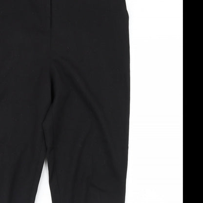 Warehouse Womens Black   Trousers  Size 14 L28 in