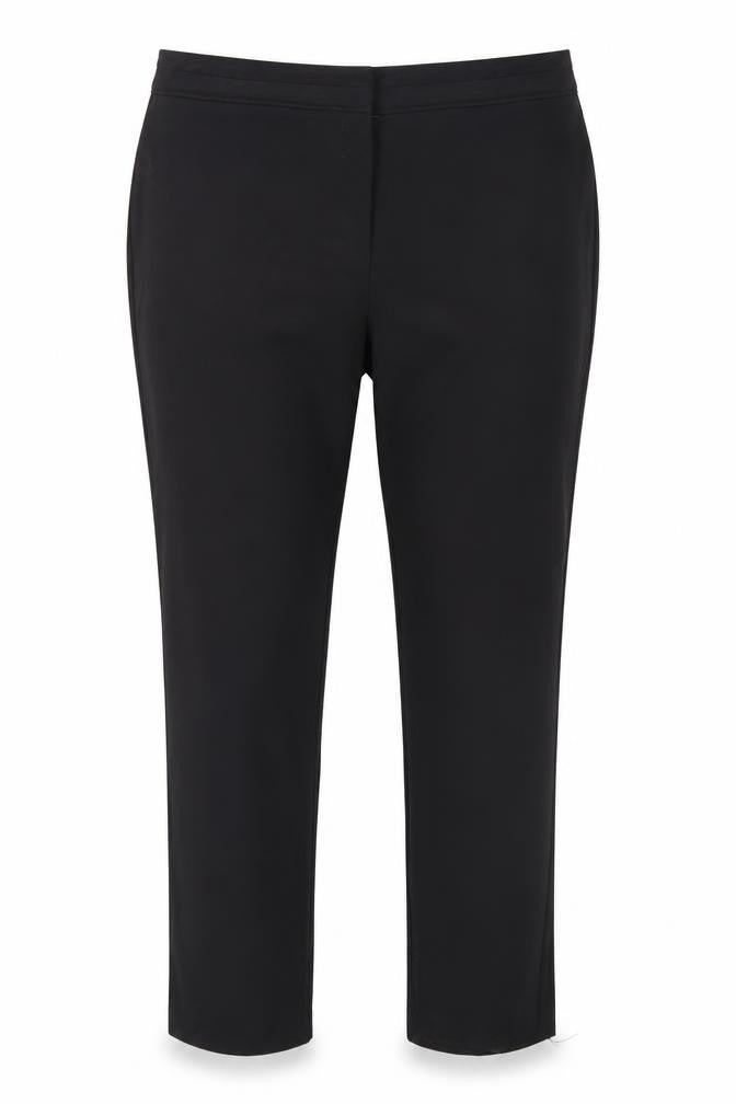 Womens UK Size 10 F&F Regular Fit Dress Pants Black Trousers