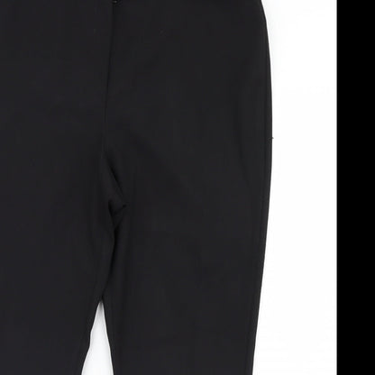 F&F Womens Black   Dress Pants Trousers Size 10 L27 in
