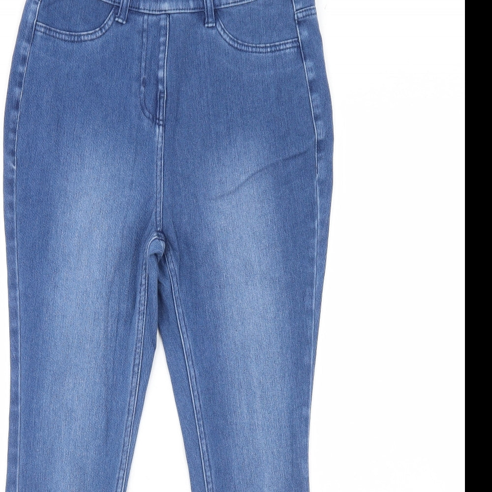 NEXT Womens Blue  Denim Skinny Jeans Size 10 L28 in