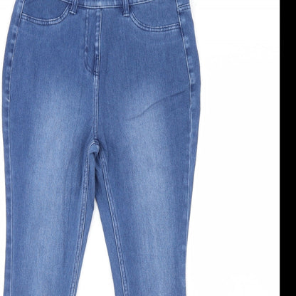 NEXT Womens Blue  Denim Skinny Jeans Size 10 L28 in