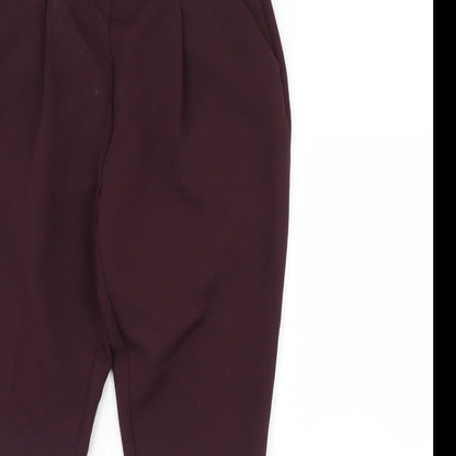 Womens UK Size 12 NEXT Regular Fit  Purple Trousers