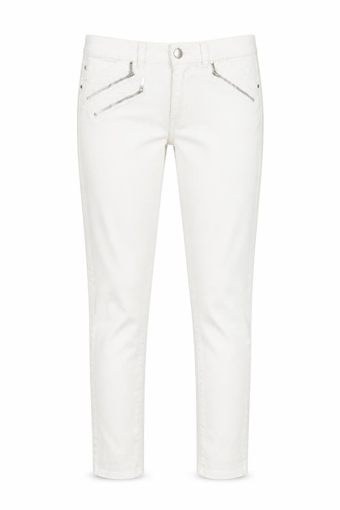Womens UK Size 10 George Regular Fit Skinny White Jeans