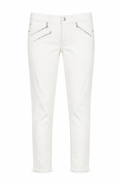 Womens UK Size 10 George Regular Fit Skinny White Jeans