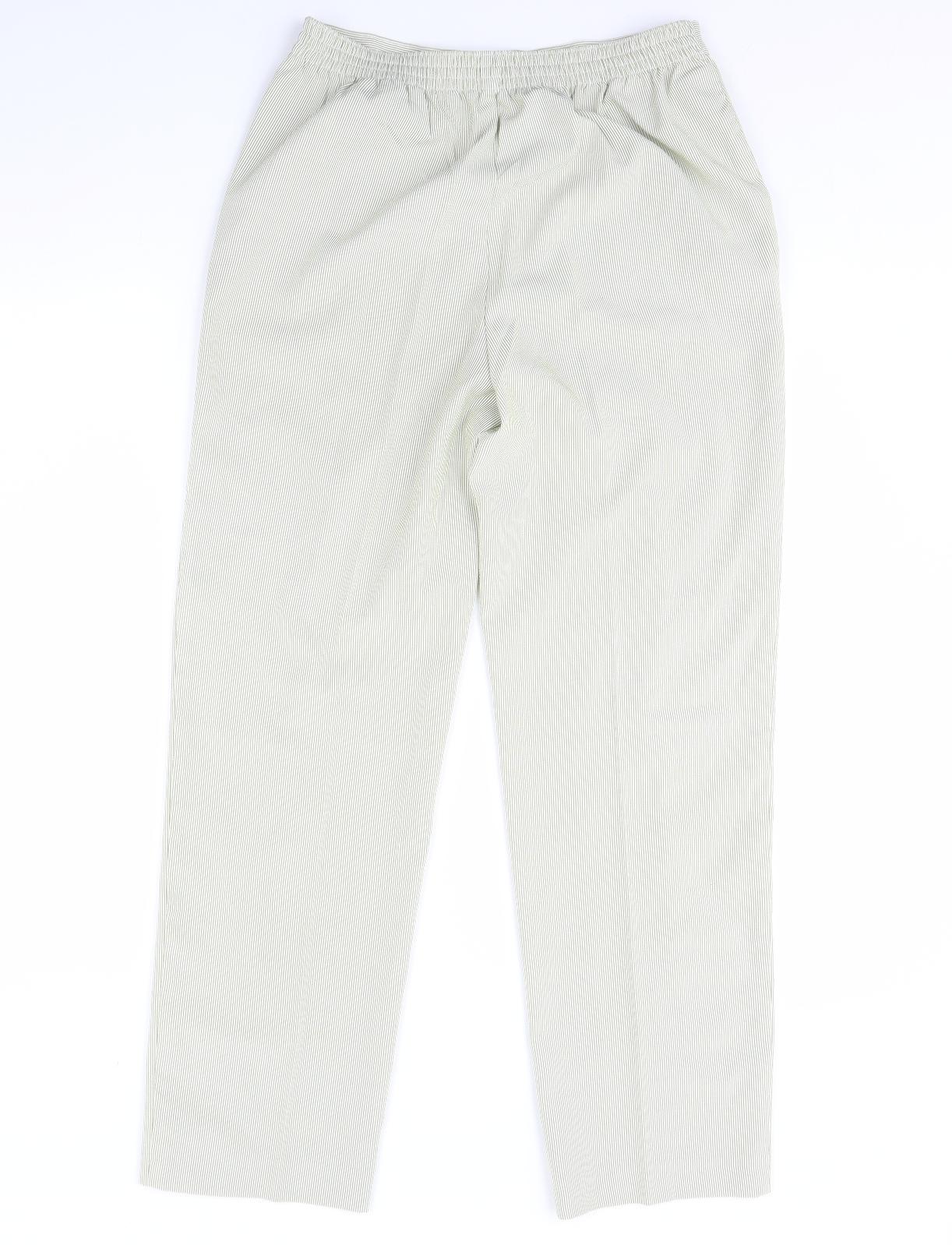 Womens UK Size 12 M&S Regular Fit  Green Trousers