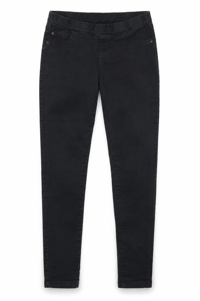 Womens UK Size 12 George Regular Fit Skinny Black Jeans