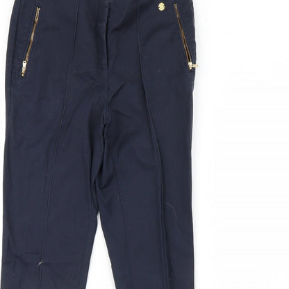 Lila Rose Womens Blue   Trousers  Size 10 L30 in